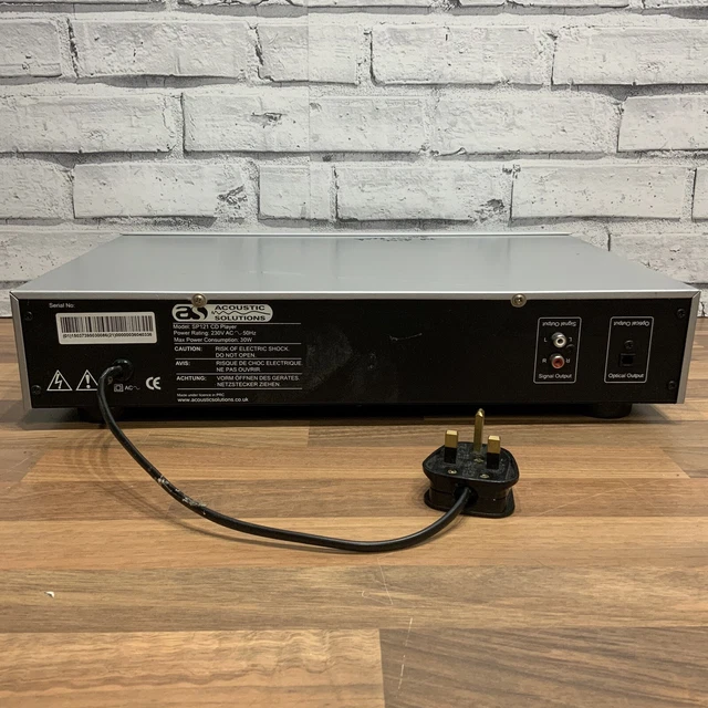 ACOUSTIC SOLUTIONS SP121 CD Player HiFi Stereo Separate DOESN’T READ