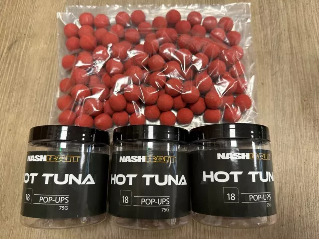 Nash hot tuna 18mm pop ups x 3