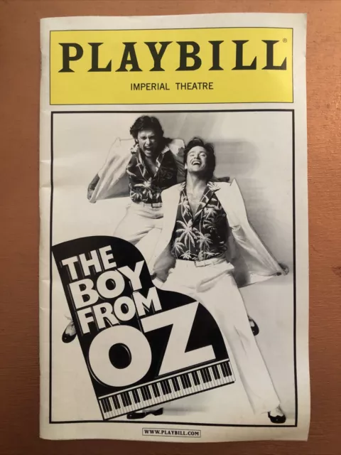 THE BOY FROM OZ Sep 2004 Broadway Playbill! STEPHANIE J. BLOCK Isabel Keating +!