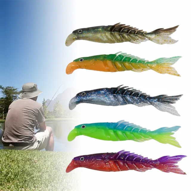 DURABLE PERCH PIKE Fishing Lures Lifelike Swimming and Water Flow