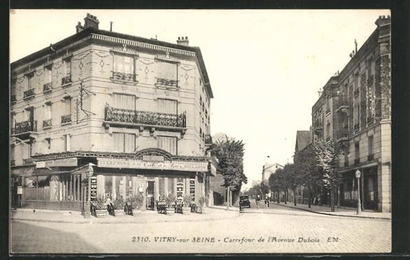 CPA Vitry-sur-Seine, Crossroads of Avenue Dubois