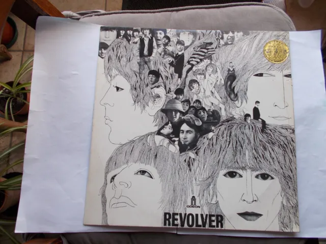 The Beatles " Revolver " Lp 33 Biem Slso 105 Et Slo 105 Biem En Be Voir Photos