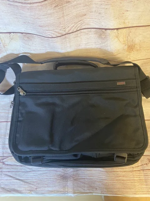TUMI ALPHA 2 Expandable 26171D4 Nylon Laptop Briefcase Messenger Bag