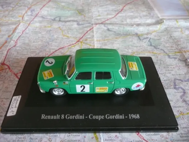 RENAULT 8 Gordini n° 2 Coupe Gordini 1968 ELIGOR 1/43 en blister