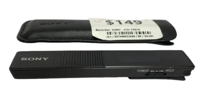 Sony Digital Voice Recorder 16Gb - Icd-Tx650