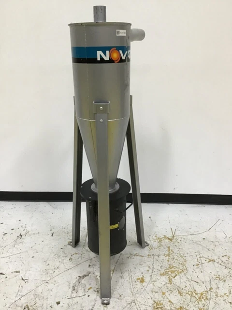 NOVATEC Cyclone Dust Collector CDC-25-ST Used #134163