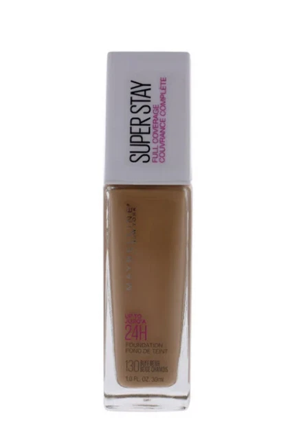 Maybelline Superstay 30Hr Full Coverage Foundation 130 Buff Beige