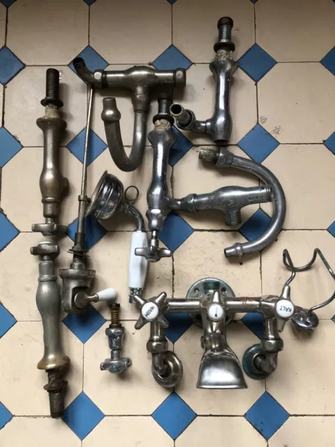 alte Badewannenarmaturen- Jugendstil Armatur Badewanne Badezimmer ca.7kg!