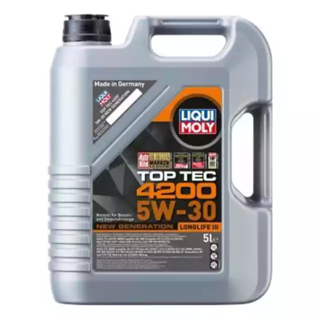 5 Liter Liqui Moly Öl Longlife 4200 5W30 für BMW VW