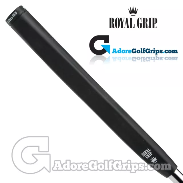 Royal Grip Non-Taper Midsize Pistol Putter Grip - Black + FREE Tape