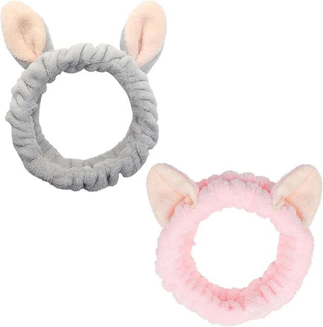 2 Fasce Orecchie Cane UILYNIU Per Costume - Taglia Unica - Per Adulti E Bambini - Per Halloween E Cosplay