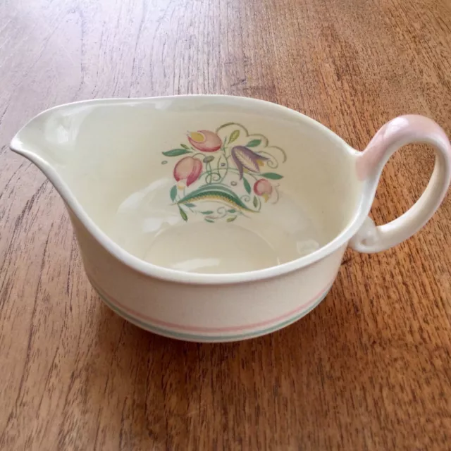 Susie Cooper Dresden Spray sauce boat small jug 1930s pastel floral pretty pinks