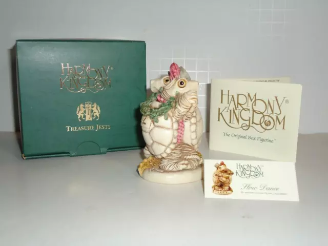 Harmony Kingdom Slow Dance Figurine Trinket Tjtu4 In Original Box