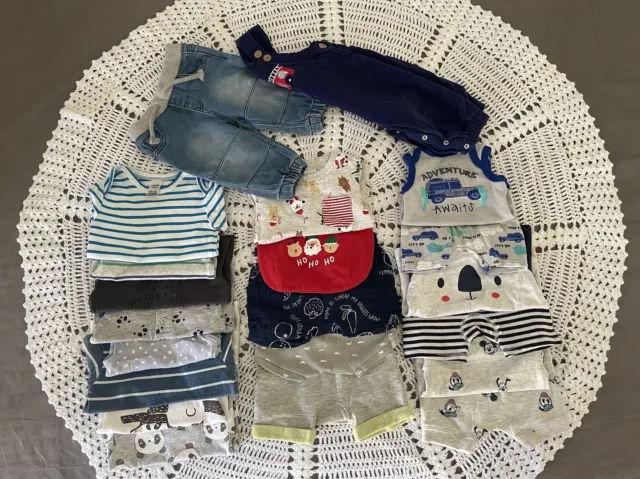Bundle Baby Boy 00 (3-6months) clothing - 22 Pieces.