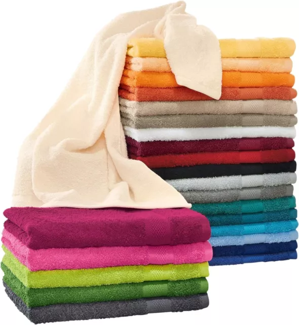 12X Guest Towels Hand Towels 100% Egyptian Cotton Face Washcloth Soft Quick Dry