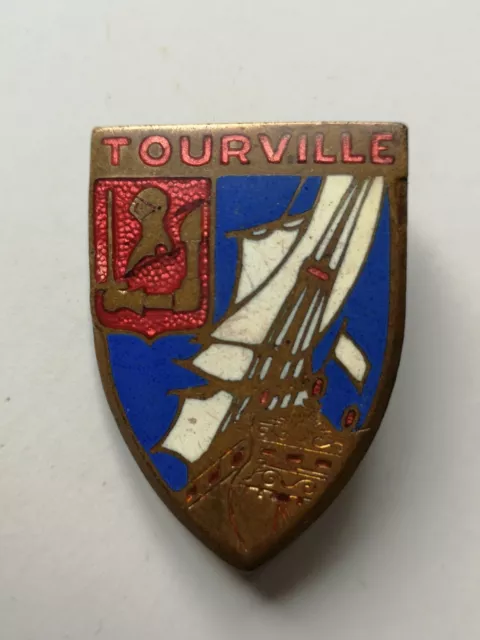 Insigne Marine - Croiseur Tourville - Augis Lyon