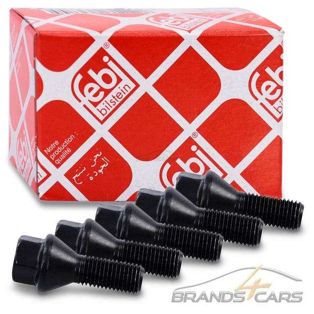 Febi Bilstein Radschrauben M14x1.5 - 20 Stück Kugelbund Für Mercedes