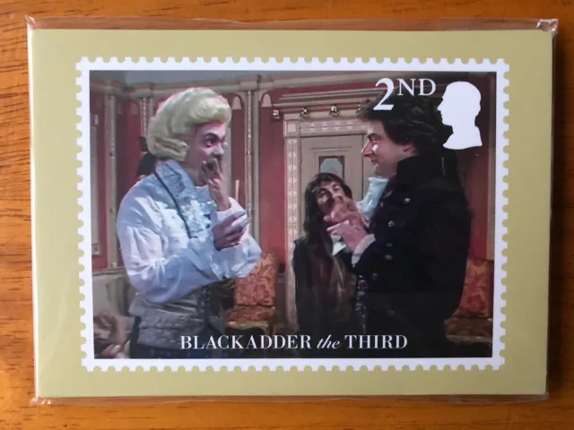 Royal Mail Stamp Cards PHQ 516 BLACKADDER 13 Royal Mail Postcards Mint In Pack