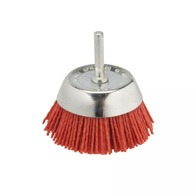 75mm Nylon Filament Abrasive Wire Cup Brush Metal Polishing Rust Removal