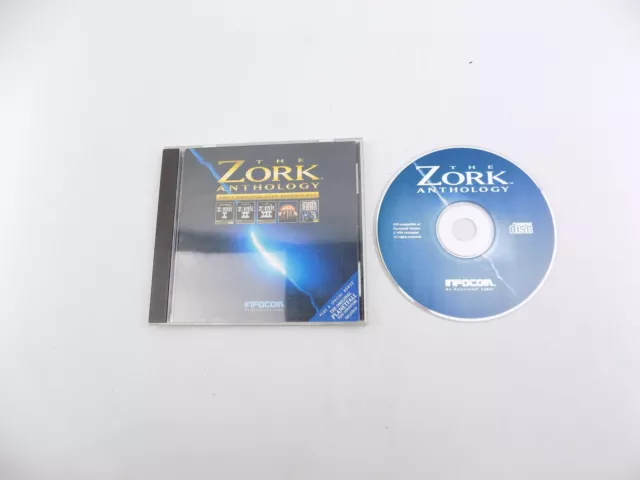 Mint Disc PC The Zork Anthology The 5 Original Text Adventures Free Postage