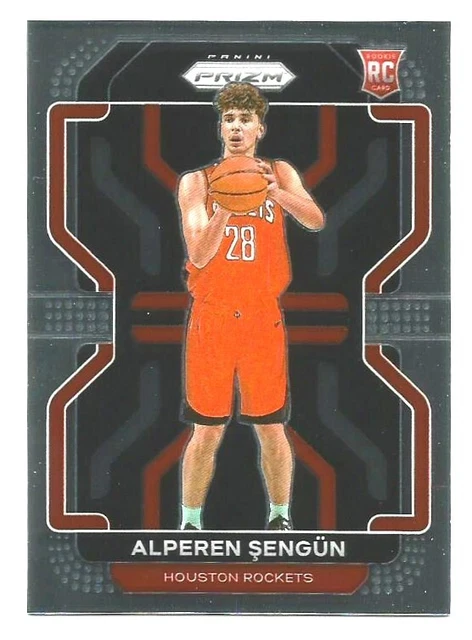 2021-22 Alperen Sengun Panini Prizm Rookie Card #318 - PSA 10 Gem Mint Graded