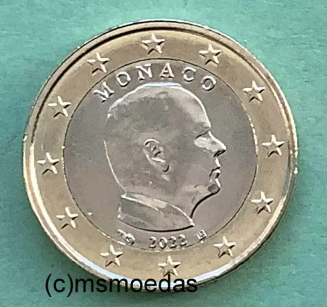 Monaco 1 Euro Münze Fürst Rainier III. o. Albert II. Euromünze coin Wahl