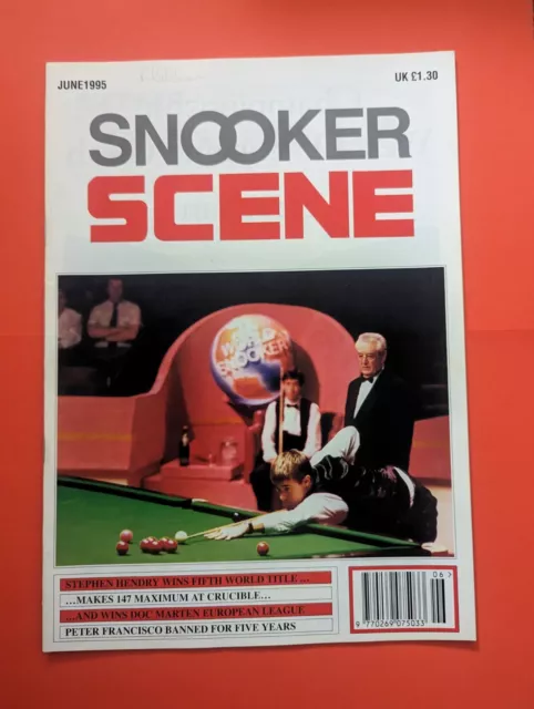 Snooker Scene Magazine June 1995