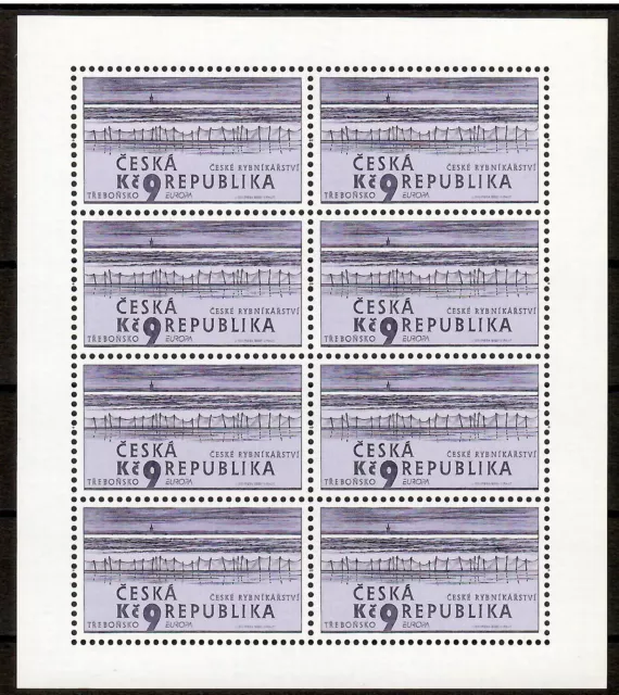 Tschechische Republik 2001 - Mi. 289 "Europa/Cept" im Kleinbogen postfrisch