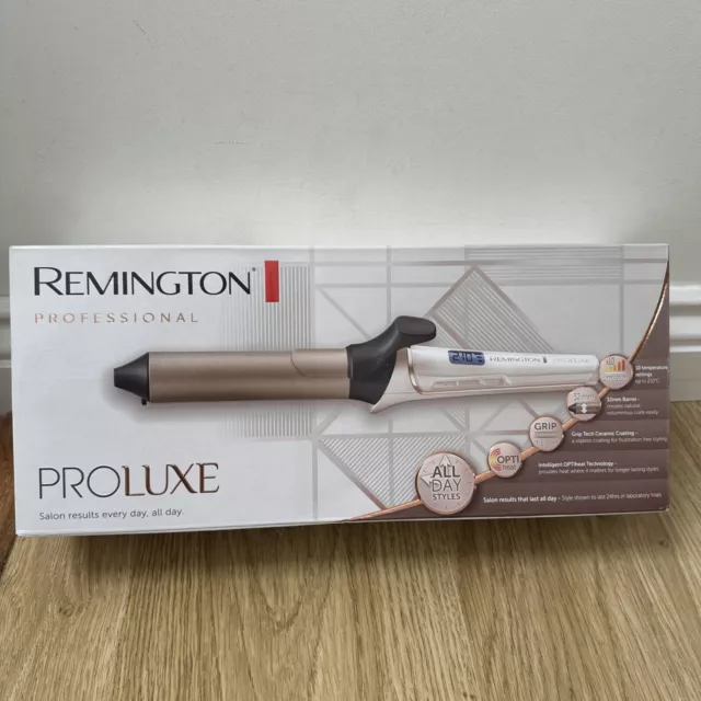 Remington PROluxe Curling Wand, Hair Curler 32mm Barrel 120°C-210°C CI9132 New