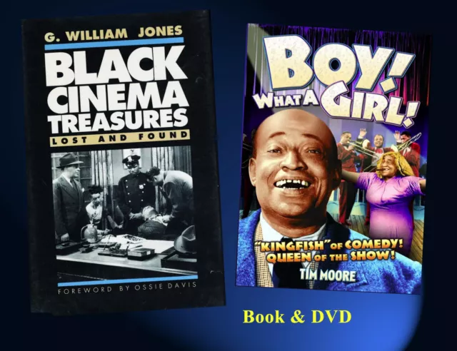BLACK CINEMA TREASURES Lost & Found+Tim Moore DVD BOY WHAT A GIRL 1947