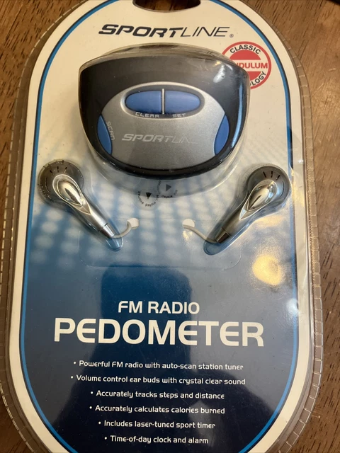 Sportline Pedometer FM Radio