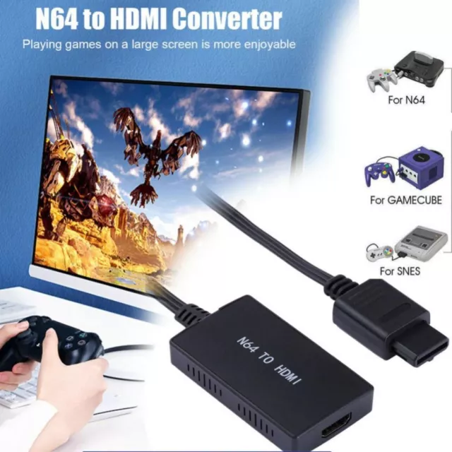 HDMI Link Cable N64 To HDMI-compatible Converter   for N64/GameCube/SNES