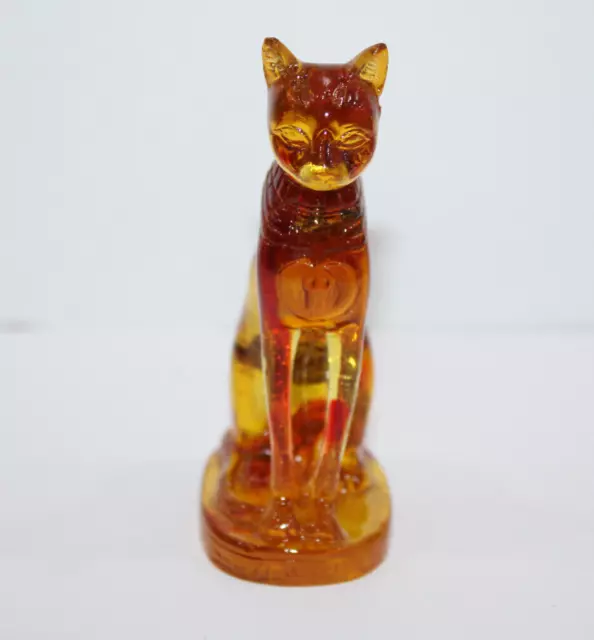 PHARAONIC RARE ANCIENT EGYPTIAN ANTIQUE Amber Bastet Cat Bast Statue EGYCOM