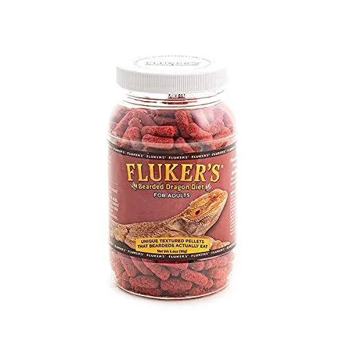 Fluker Labs SFK76021 Adult Bearded Dragon Diet Food 3.4-Ounce