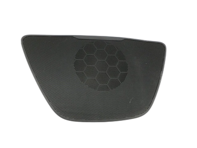 2 Pezzi Coperture Altoparlanti Porta In Acciaio Inox Per Mercedes Classe S W222 (2014-2019), Colore Argento