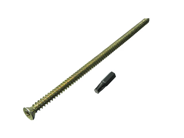 Lot De 40 Vis D'ancrage Métal-bois M10 X 152 Mm – Fixation Porte/fenêtre, Onestopdiy