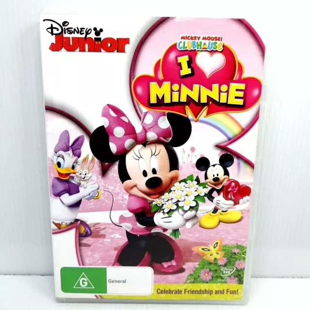 MICKEY MOUSE CLUBHOUSE I Heart Minnie (DVD 2012 PAL Region 4) Disney ...
