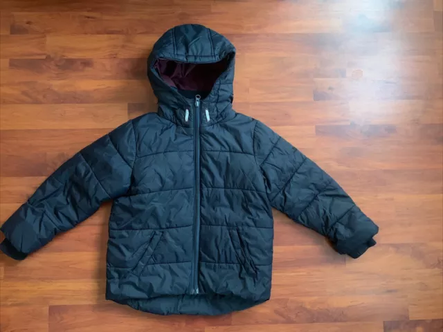 Next Boys Navy Winter Coat . Age 4 Years