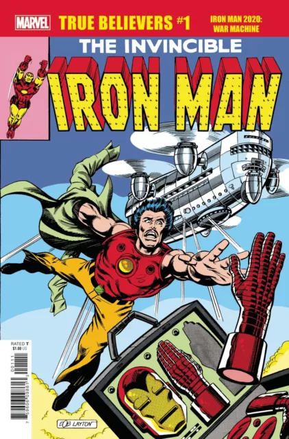 True Believers Iron Man 2020 War Machine 1 Nm Reprints Iron Man 118