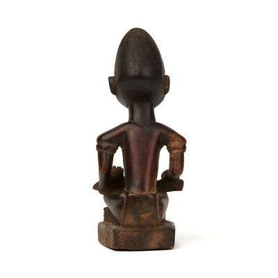 West African Carved Mother & Child Wood Figure 3