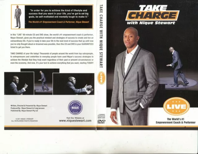 Take Charge-With Nique Stewart-2011-Live-[2 Disc CD+DVD]-Motivational NS-DVD