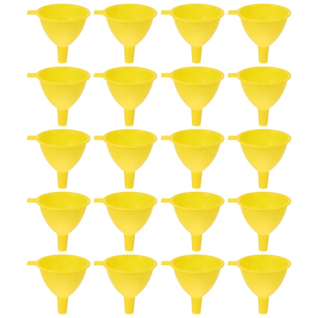 20 PCS SCIENCE Experiment Funnel Environmental Friendly Funnels Hand ...