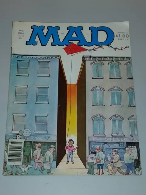 Mad Magazine #224 Ec Thorpe And Porter July 1981