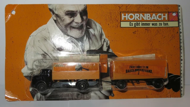 Camion Remorque Mercedes Actros Bière Stauder - Échelle 1:87 GRELL HO - Modèle Métal/plastique Occasion