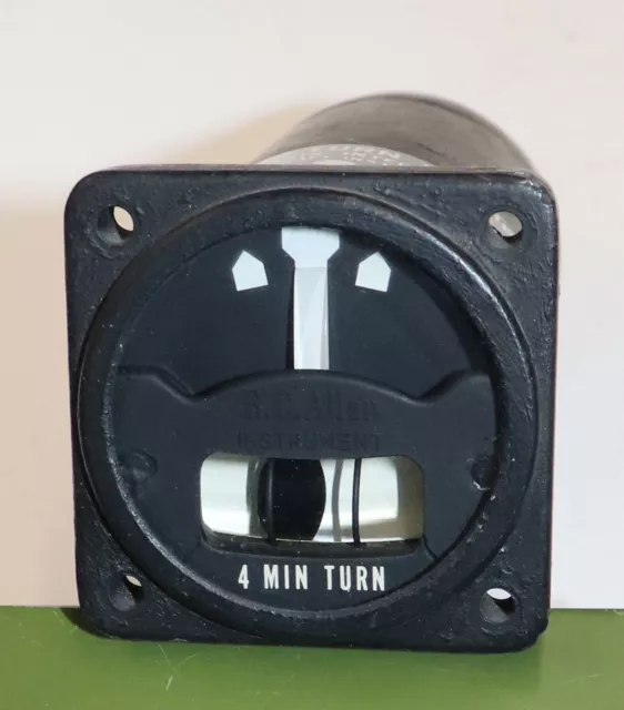 Overhauled 2 1/4-inch RC Allen Overhauled Turn and Bank, Model M3520-4