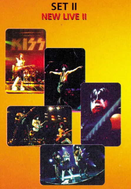 Kiss	Y	1406	Phonecards - Kiss Pack Of 5 Phonecards - Set Ii - Usa 1997