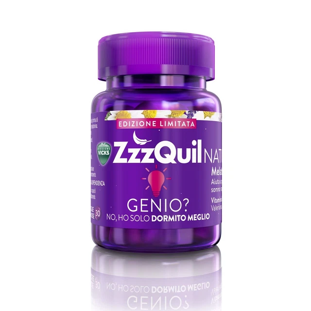 Zzzquil Nature™ Complément Alimentaire Naturel pour Le Sommeil 30 Pastilles -