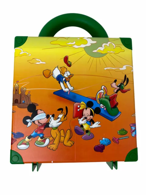 Disney Hörspiel Koffer Box Urlaub Strand Donald Duck Micky Maus für 24 Kassetten