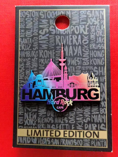 HRC Hard Rock Cafe Hamburg Pride 2022 Skyline LE300 new OVP