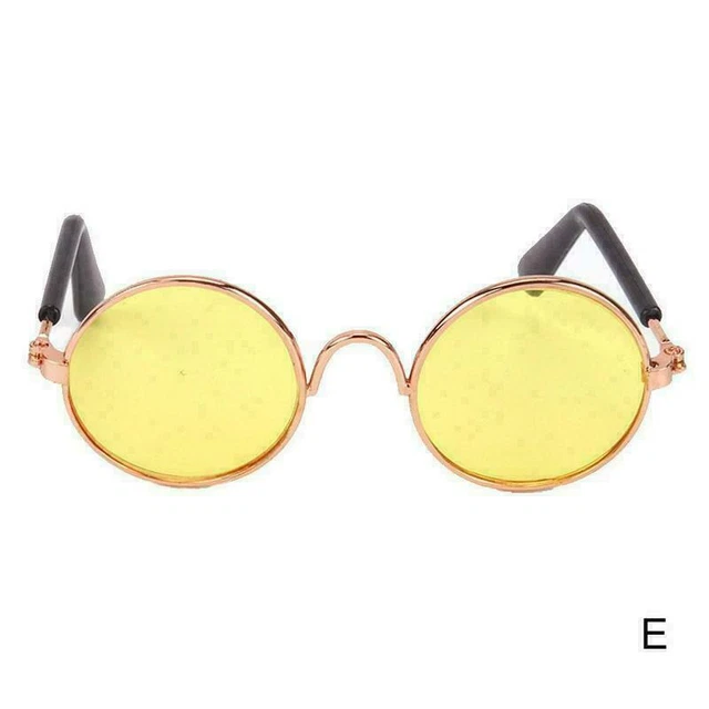 Doll Glasses Vintage Oval Glasses Suitable For 18 New I1 Best I O7 Silver V8Z3